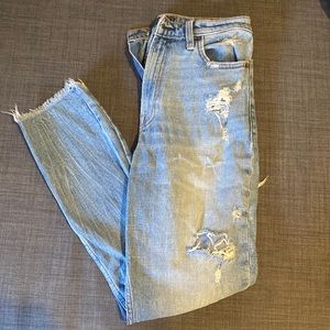 Abercrombie Simone high rise slim jeans